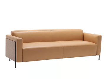 RAP SF1137 - 3 seater leather leisure sofa by Andreu World - view 2